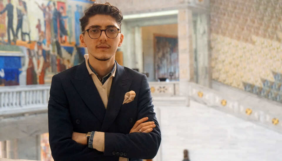 Bystyrerepresentant Mehmet Kaan Inan i Oslo Høyre