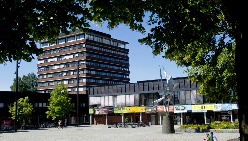 Blindern campus ved Universitetet i Oslo.