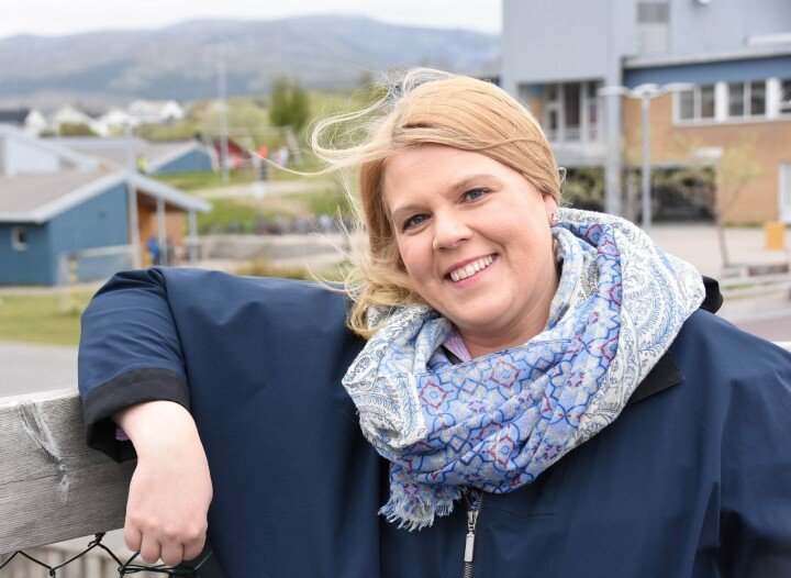 Line Hagh trer inn i læreryrket etter å ha tilbrakt 14 år som butikksjef i Lindex. Foto: Eirik Eidissen