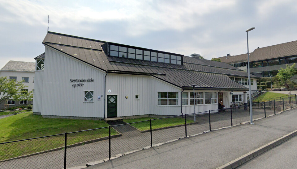 Samfundets skole Egersund, en av fem skoler omfattet av tilsynet.