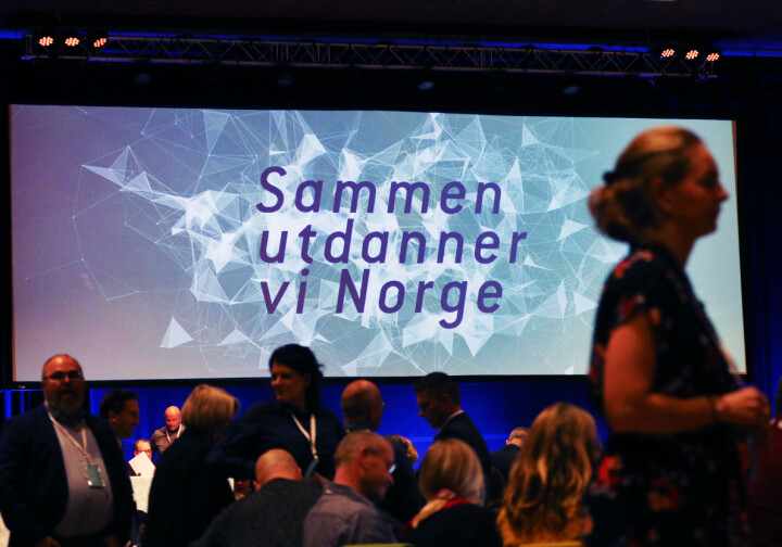 Biletet er frå landsmøtet i 2019.