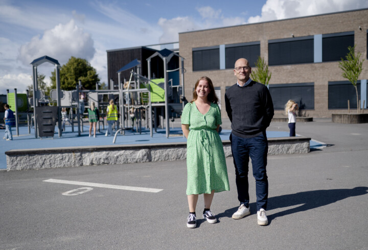 Kanskje blir det møtet på Levre skole som lokker Steffen Handal tilbake til skolen når han gir seg som UDF-leder?