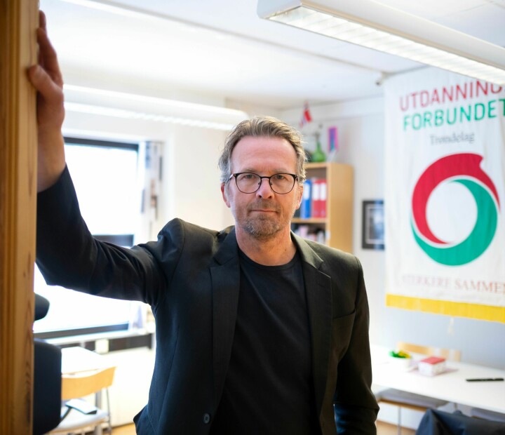 Geir Røsvoll er den flest fylkeslag peker på som ny leder i Utdanningsforbundet.