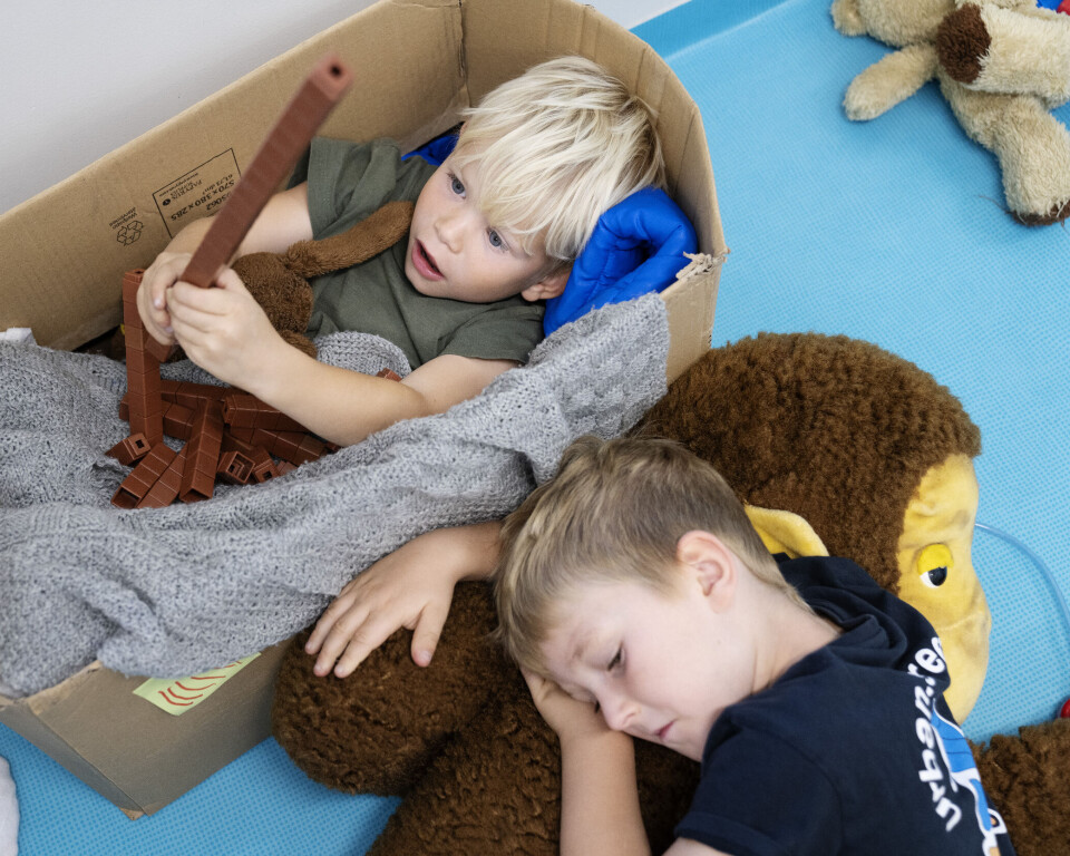 Her starter elevene hver skoledag med frilek