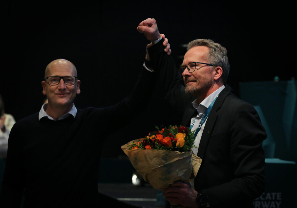 Steffen Handal og Geir Røsvoll.