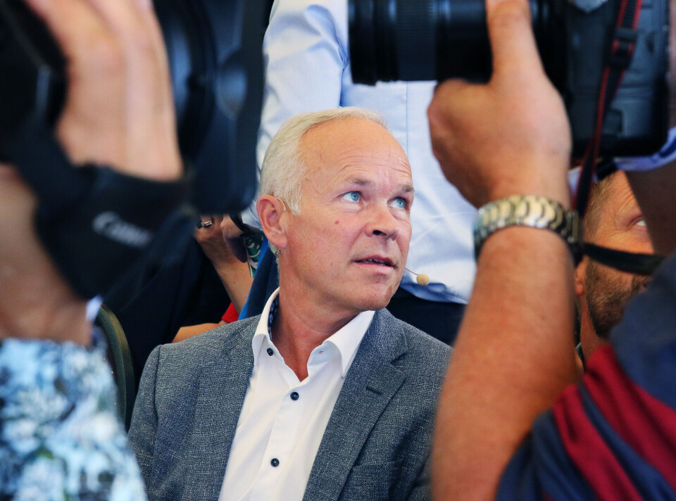 Jan Tore Sanner den gangen han var kunnskapsminister.