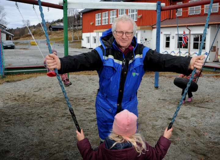 Reidar er 61 år og nyutdannet barnehagelærer