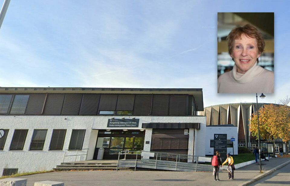 Kari Anne Sand har hatt permisjon fra Kongsberg videregående skole mens hun har vært ordfører.