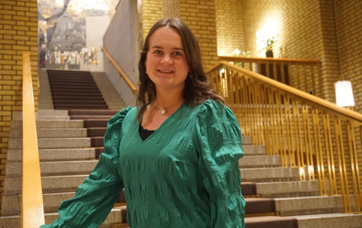 Marit Knutsdatter Strand (Sp) er saksordfører for profesjonsmeldingen i stortingskomiteen.