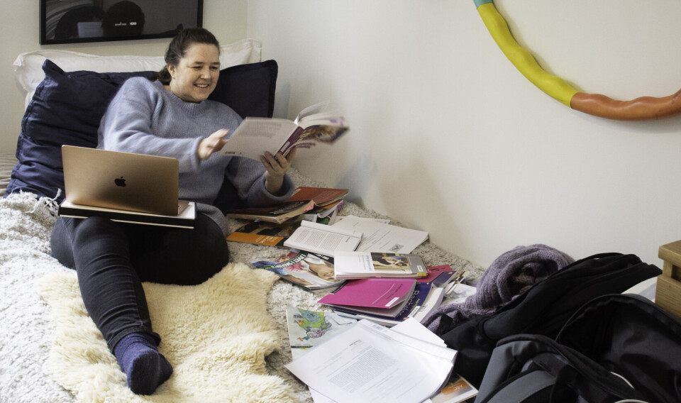 Kristin likte seg ikke så godt på skolen, men nå blir hun lærer
