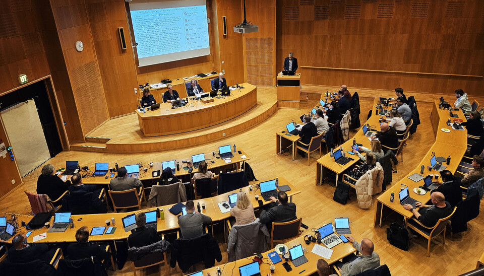 Fra kommunestyremøtet hvor saken ble behandlet.