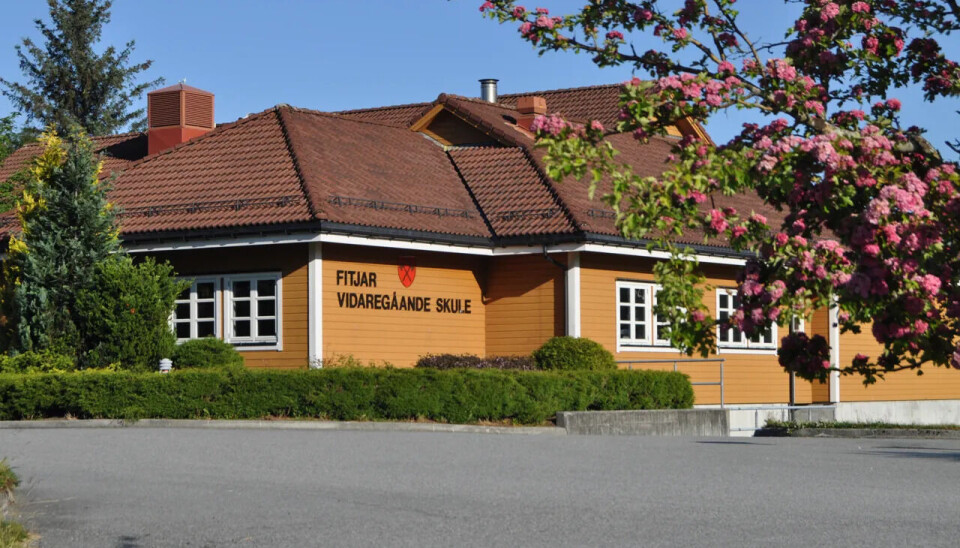 Fitjar vidaregåande skule er planlagt nedlagt.
