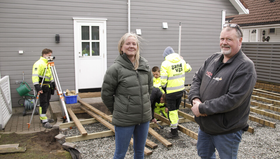 Disse elevene bygger for bruk, ikke for riving