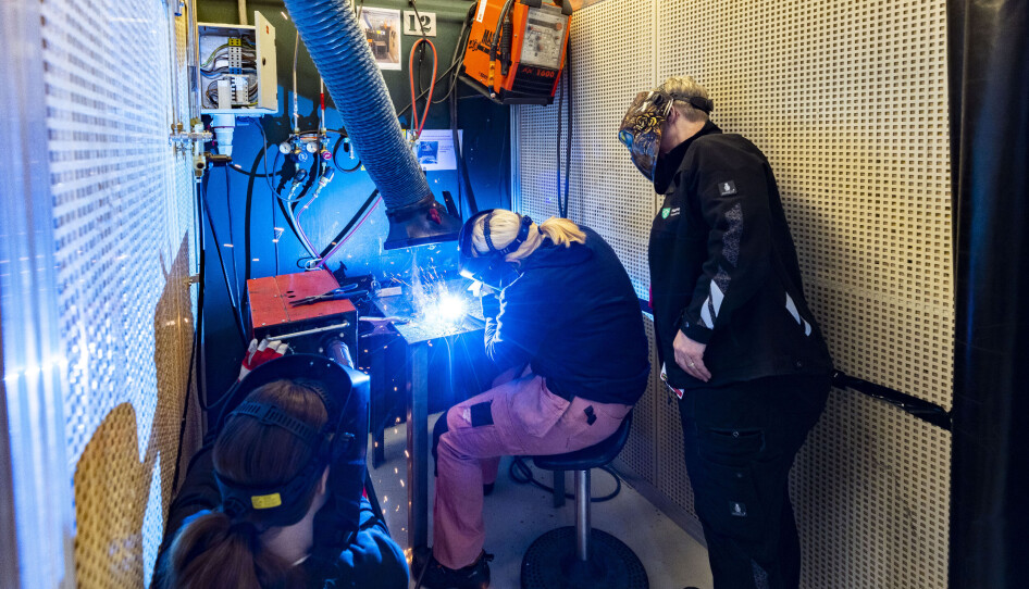 Illustrasjonsfoto fra teknologi- og industrifag.