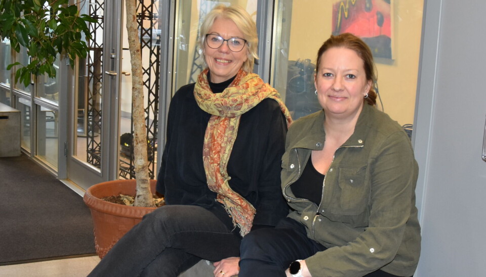 Elin Stavrum og Åshild Tårnesvik.