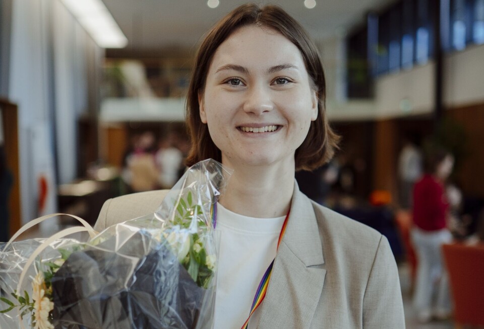 Kaspara Halkjelsvik ble gjenvalgt som leder av Lærerstudentene i Utdanningsforbundet.