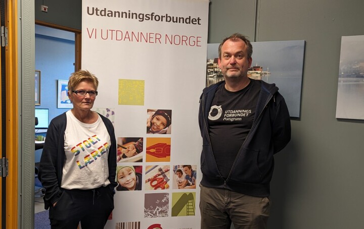 Astrid Danbolt Trond Hamsdokka Utdanningsforbundet Porsgrunn