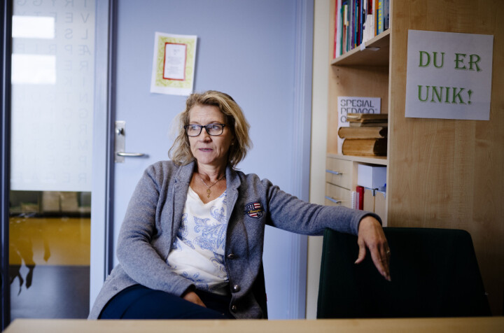 Rektor Ingelinn Gramstad ved Ytre Enebakk ungdomsskole.