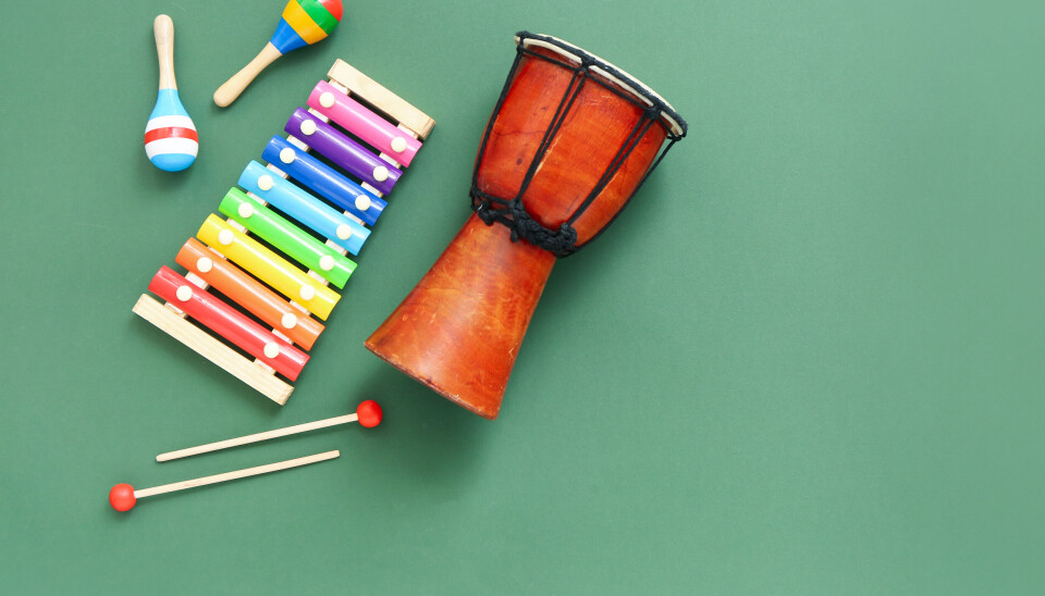 Mange barnehager har en koffert med instrumenter, men den er ikke i bruk
Barnehageansatte utforsker aktiviteter sammen med barna mest i spontan lek og i naturen og minst i drama og musikk, viser studie.