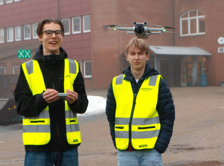 William Sire (17) og Philip Arnesen (17).
