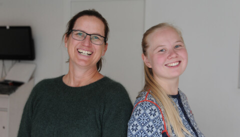 Styrer Lene Pedersen (t.v.) og dramapedagog Pia-Elene Arnesen Blakstad.