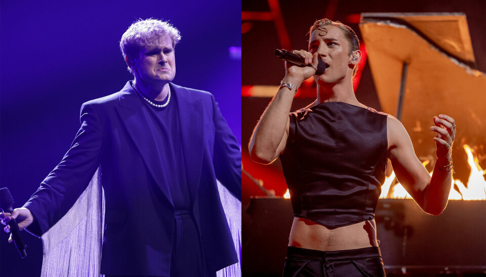 Eirik Zakariassen og Lavrans Svendsen på The Voice