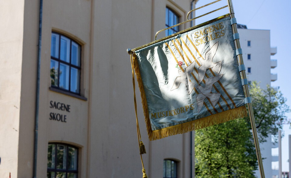 I 1983 fikk Sagene skole rasistiske trusler.