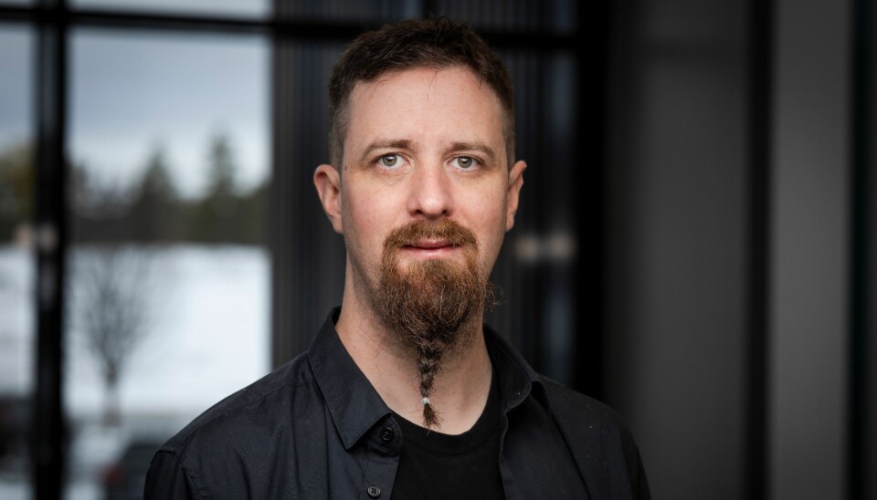 André Heggheim i Rødt.