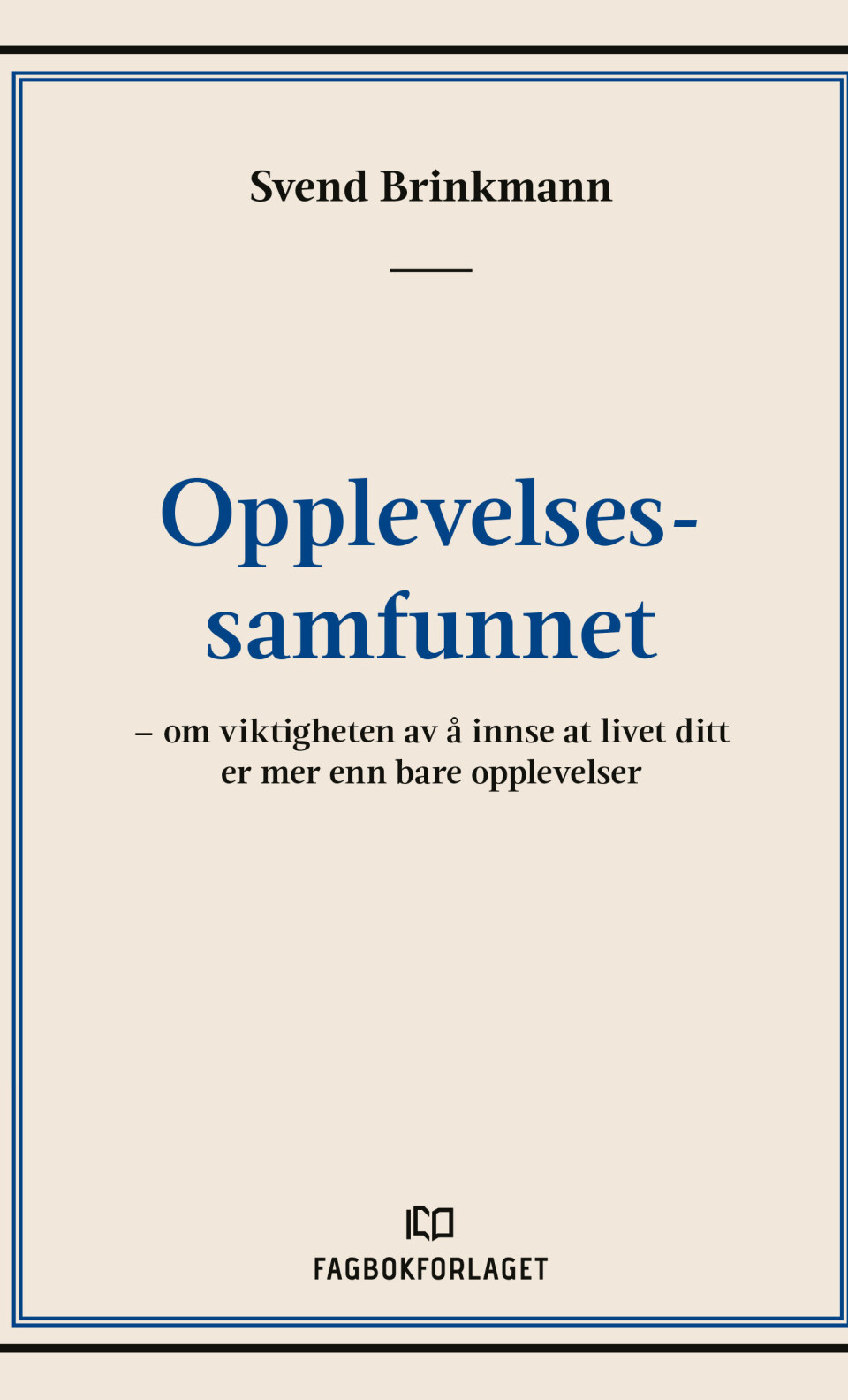 Boka er utgitt på Fagbokforlaget