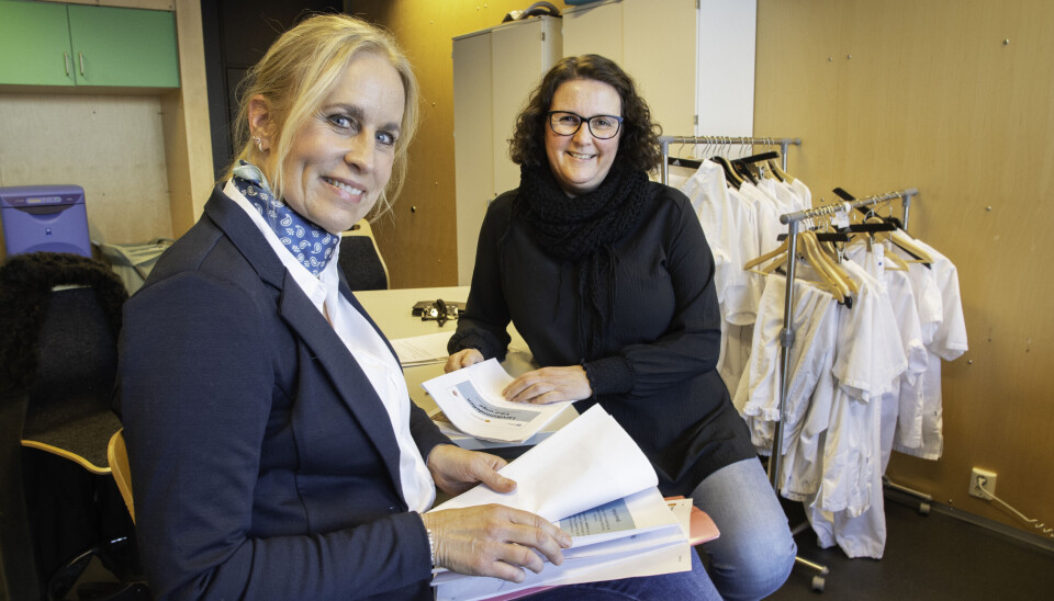 Anne Møll (t.v.) og Torill Finne Gusland