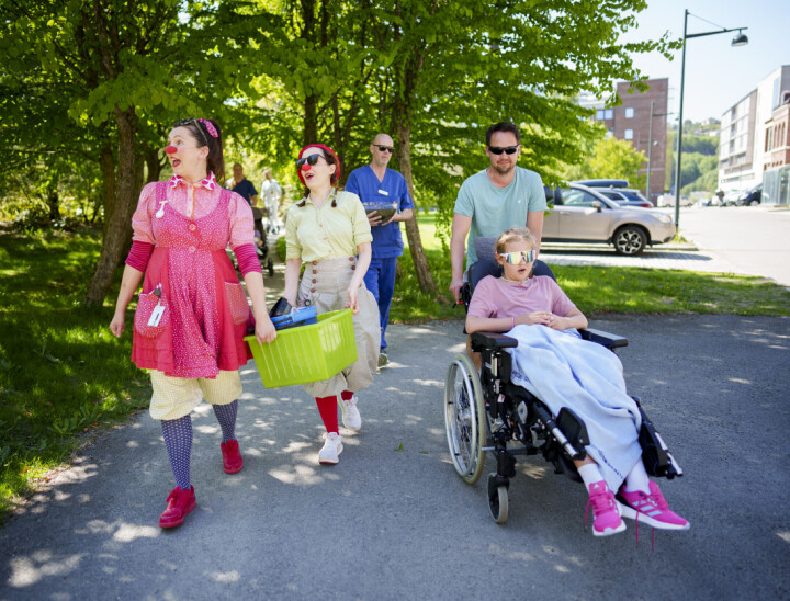 For Ingvild's students, school is a break from illness and injury