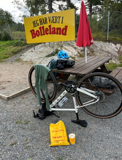 Punktering og Espa-boller.