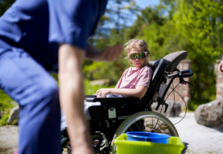 For Ingvild's students, school is a break from illness and injury