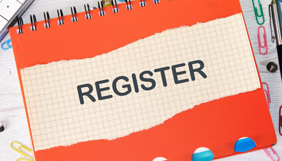 Ikke før inn ungene våre i nye registre register overvåking registrering personvern