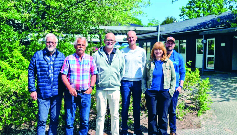 Arbeidsgruppa på skolebesøk i København. Fra venstre; Jann Aasbak (HELT MED), Hans Lund (HELT MED UngJobb), Lars Troelsen (avdelingsleder ved CSU Egedammen specialundervisningscenter i Hillerød i Danmark), Ørjan Hinna (HELT MED), Ragnhild Frøseth og Christian Wang (Alternativ opplæring ved Bodø videregående skole).