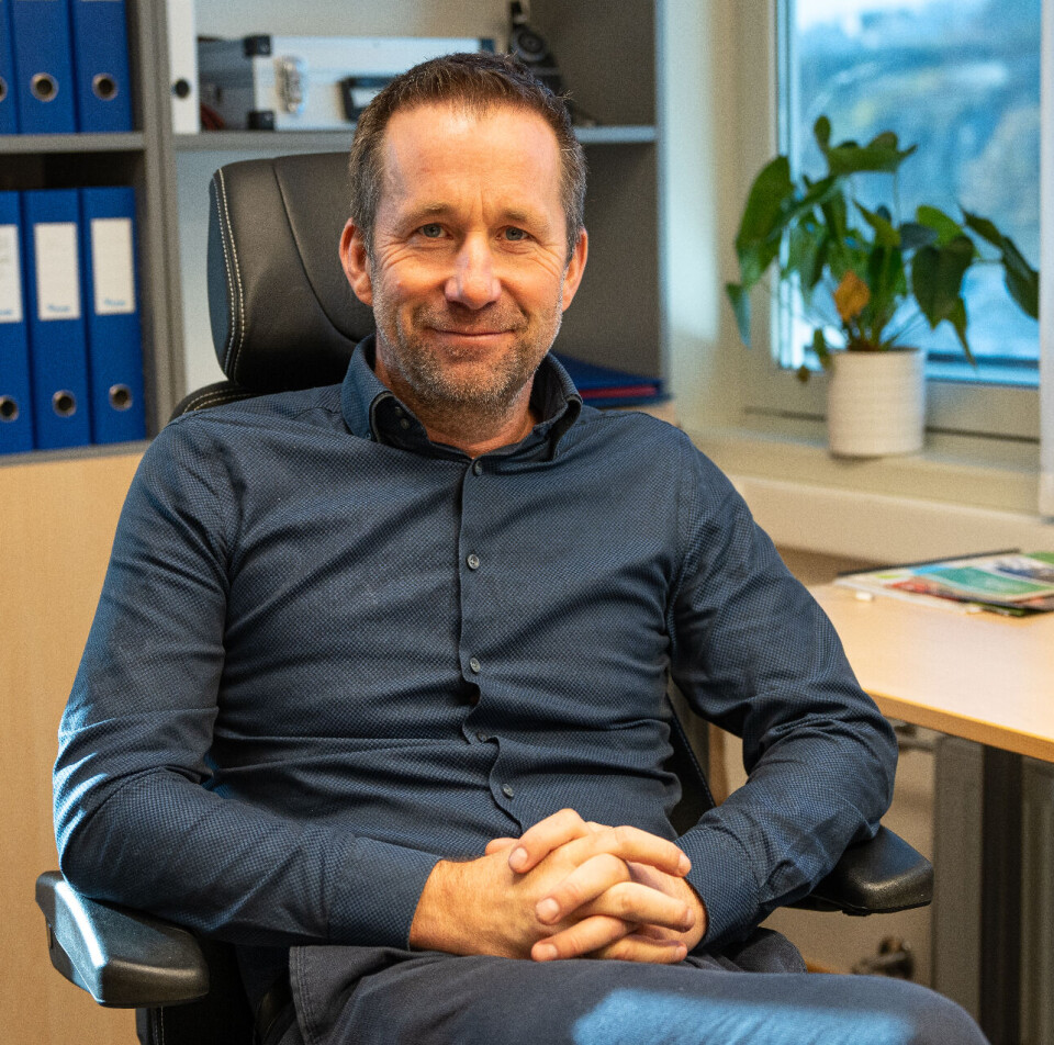 Sigbjørn Hafredal har vært rektor på Kragerø skole i mange år.