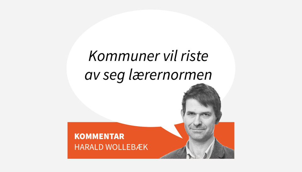 Kommuner vil riste av seg lærernormen