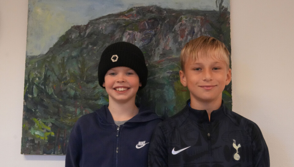 Oliver og Lars er glade for mer utetid.