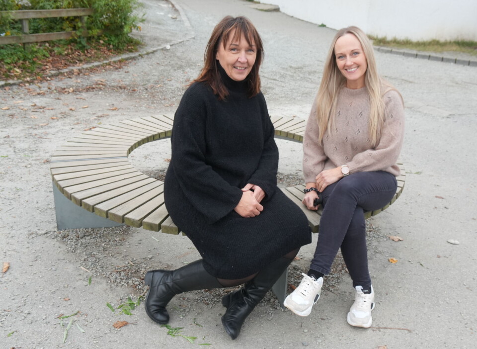 Gunn Reidun Tednes-Aaserød og Trine Skjold