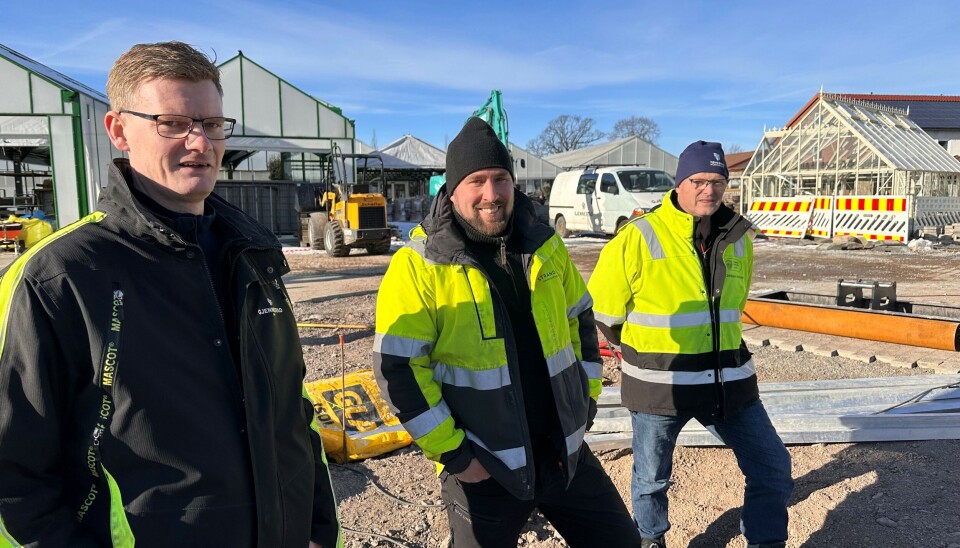 De vil rekruttere flere anleggsgartnere, Arne-Olav Klevsgård, Ruben Høie og Oddbjørn Myhren.