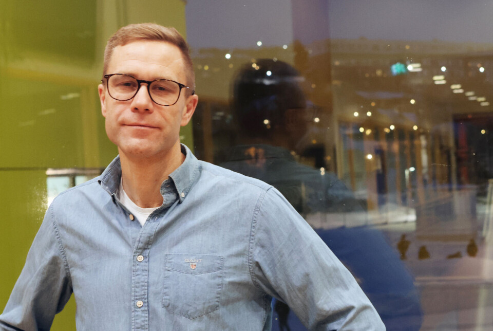 Rektor Espen Bruer.