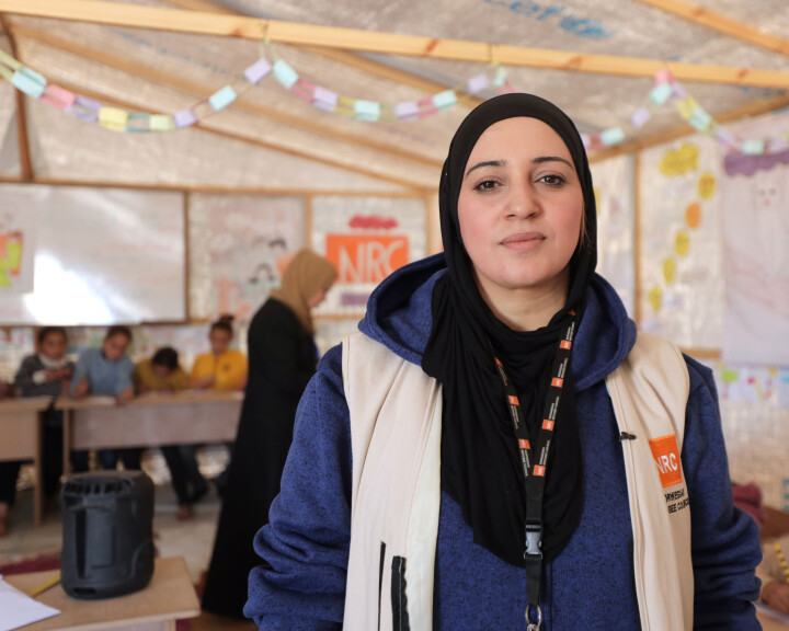Maysa Saleh i Flyktninghjelpen.