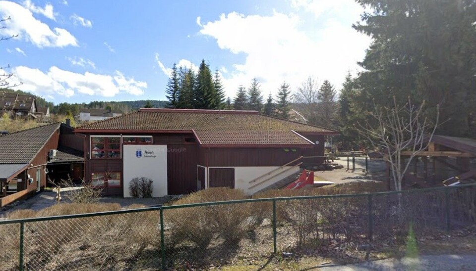 Åsen barnehage i Mjøndalen. Åsen barnehage Mjøndalen