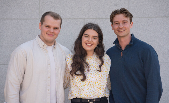 Fersk trio skal lede Lærerstudentene