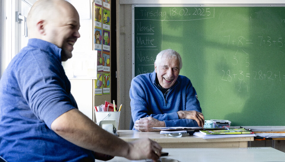 – Det som hadde størst betydning, var at Løvlien koblet verden til skolen, forteller Trygve Slagsvold Vedum.