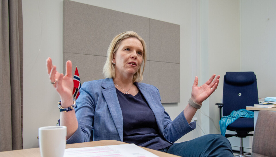 Sylvi Listhaug, leiar for Framstegspartiet.