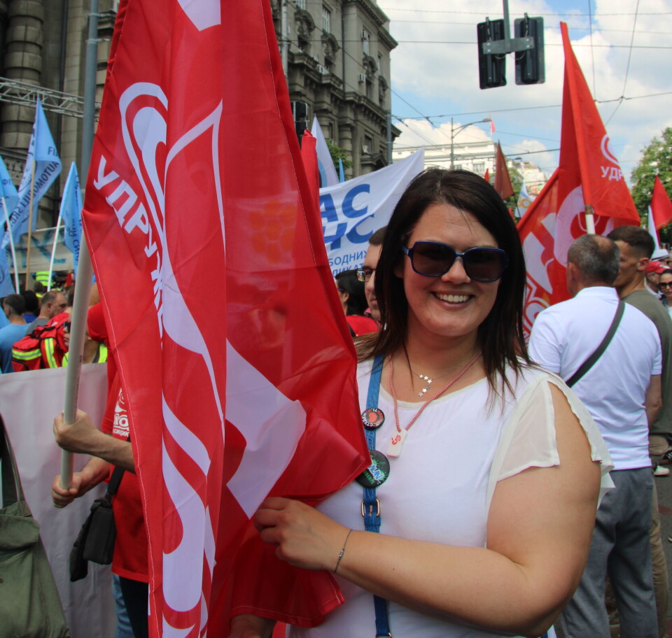 Grunnskolelærer Jovana Jelić.