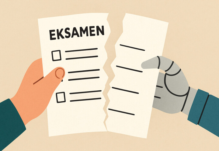 Ikkje øydelegg eksamen i panikk for språkmodellane