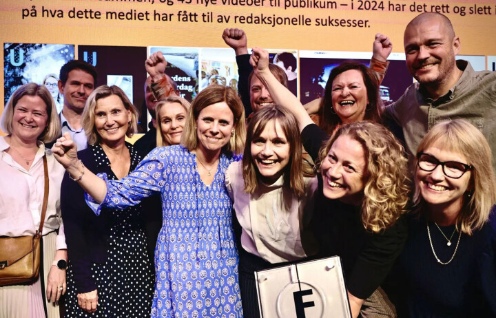 Prisdryss for Utdanningsnytt på Fagpresseprisene