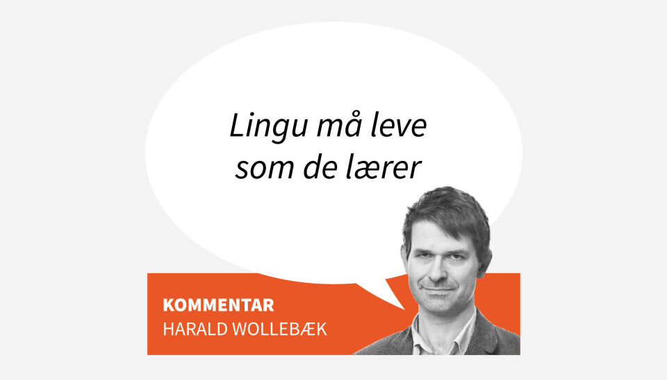 Lingu må leve som de lærer